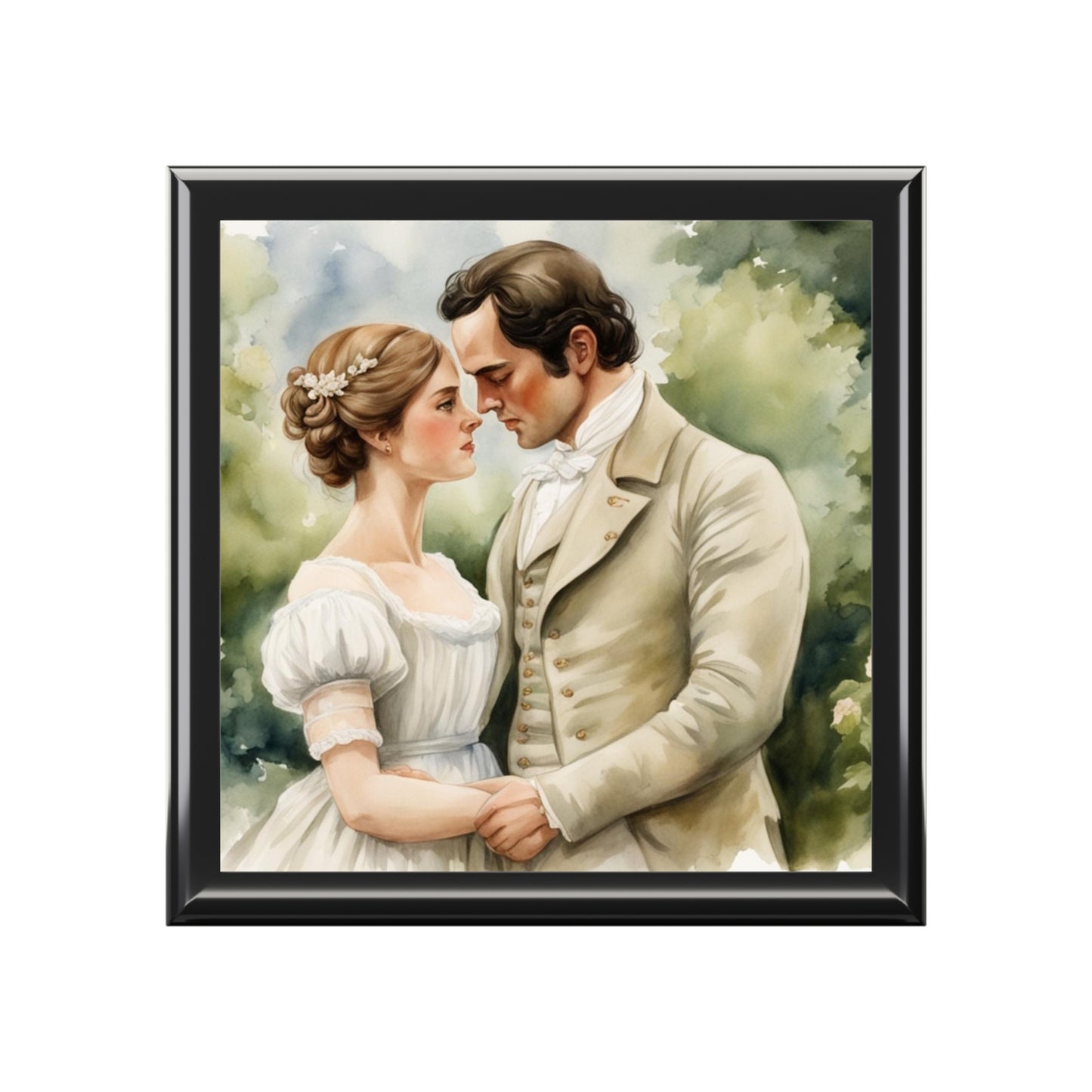 Jane Austen, Austenite, Emma, Mr. Knightly, Wedding, Regency, Book, Reader, Bookworm, Gift, Jewelry Box