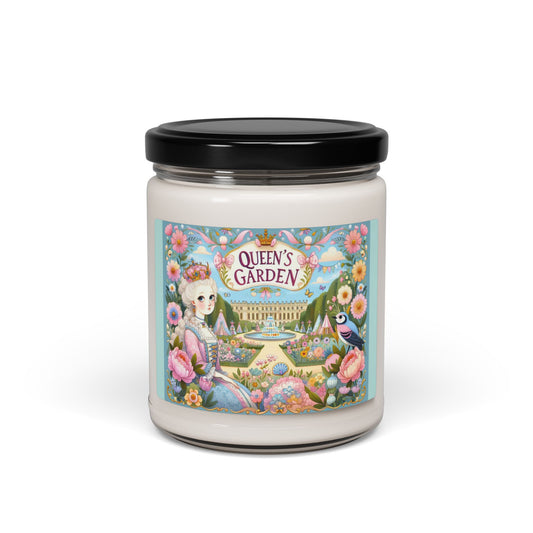 Marie Antoinette Floral Scent Whimsical, Paris, France, Scented Soy Candle, 9oz