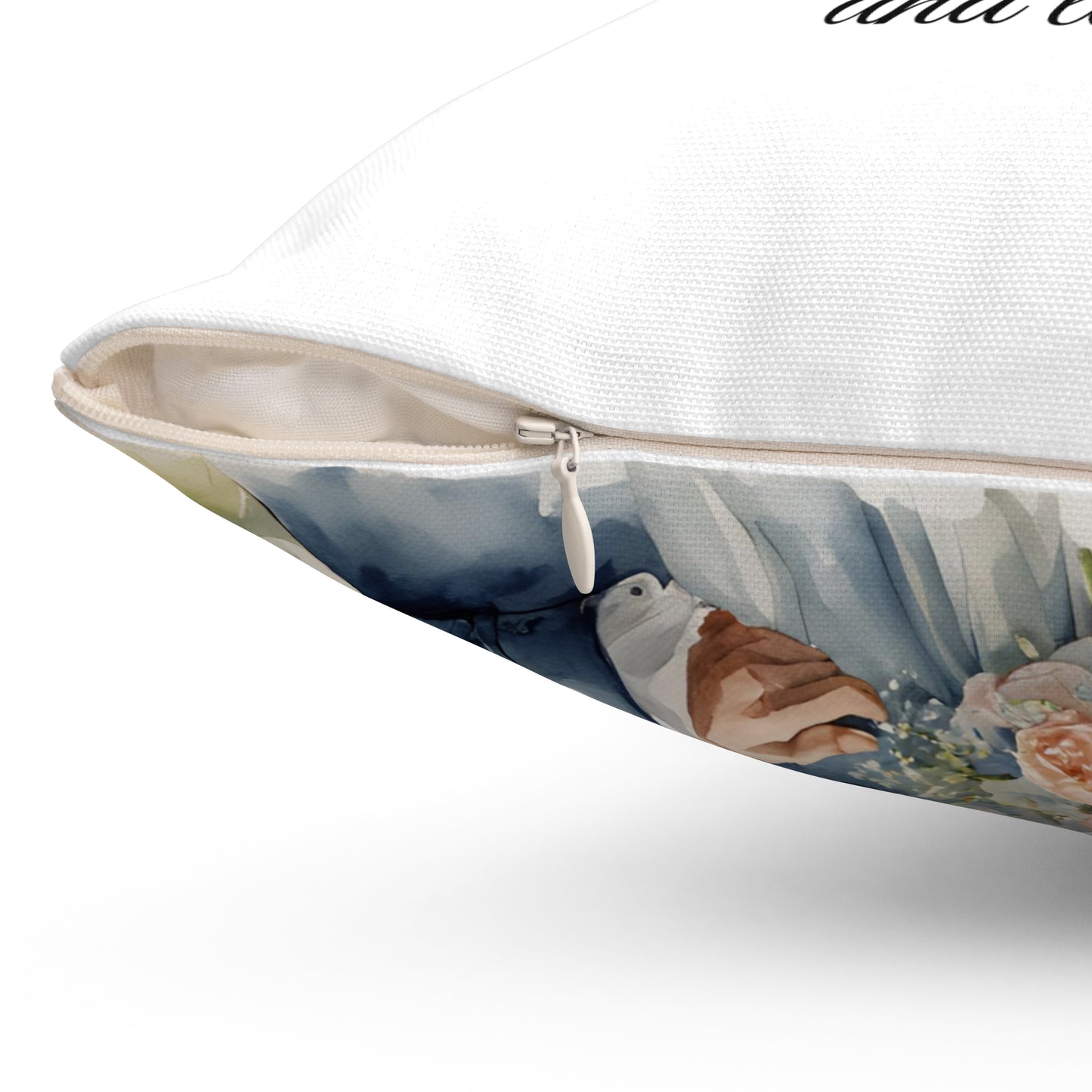 Literary Pillow, Jane Austen Wedding Pride and Prejudice Darcy Elizabeth Regency Cushion - Alternative: Book Lover Gift, Classic Literature