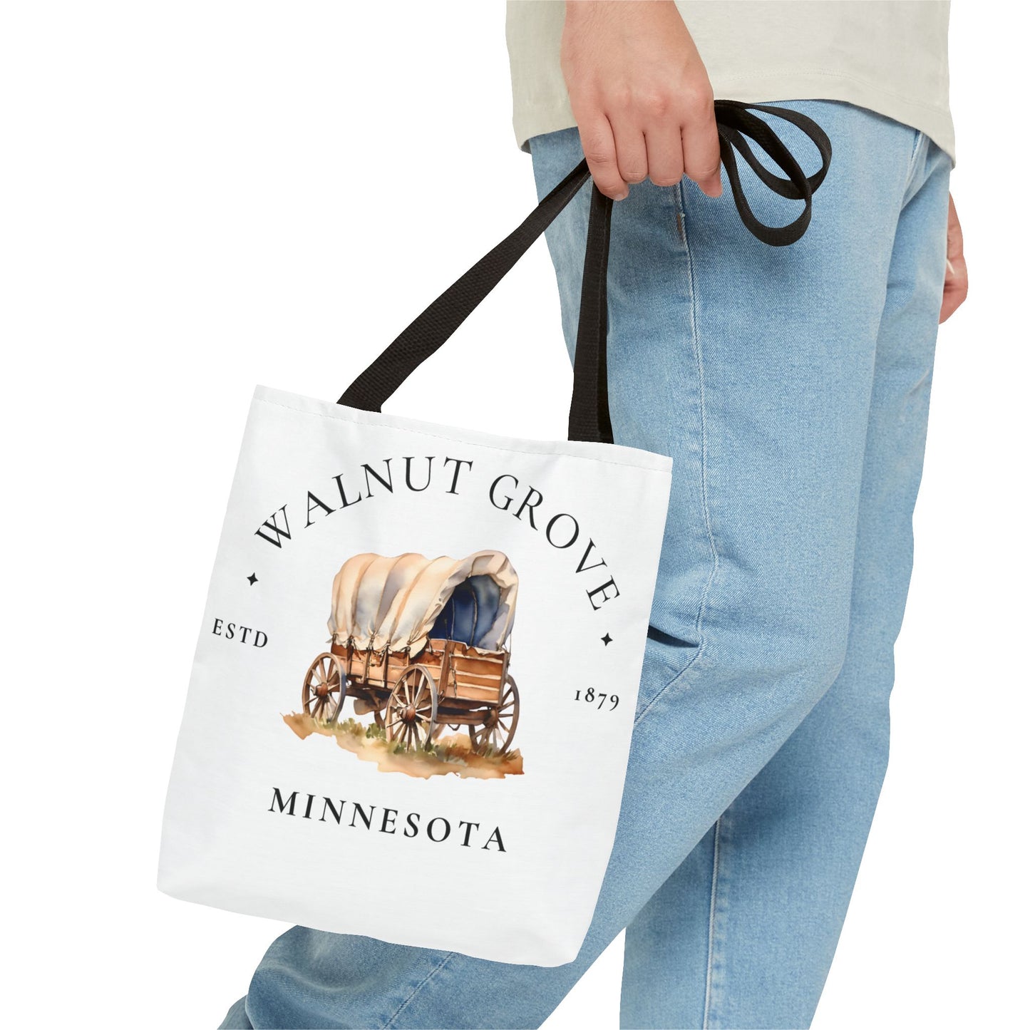 Little House on the Prairie, Laura Ingalls Wilder, Walnut Grove, Tote Bag, Book Bag, School, Library, Book Club