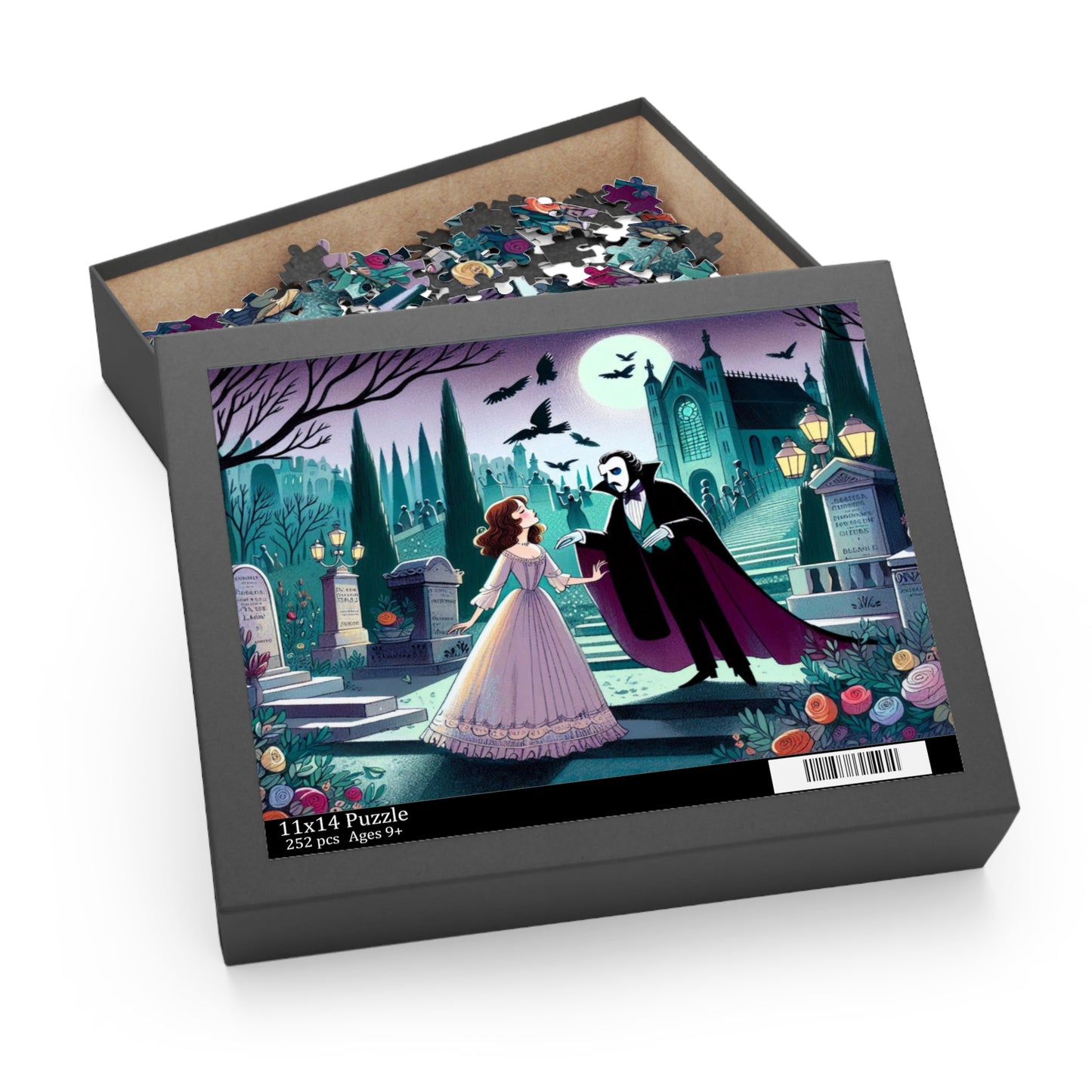Phantom of the Opera, Gaston Leroux, Literary Puzzle (120, 252, 500-Piece), Educational, Gift, Classroom