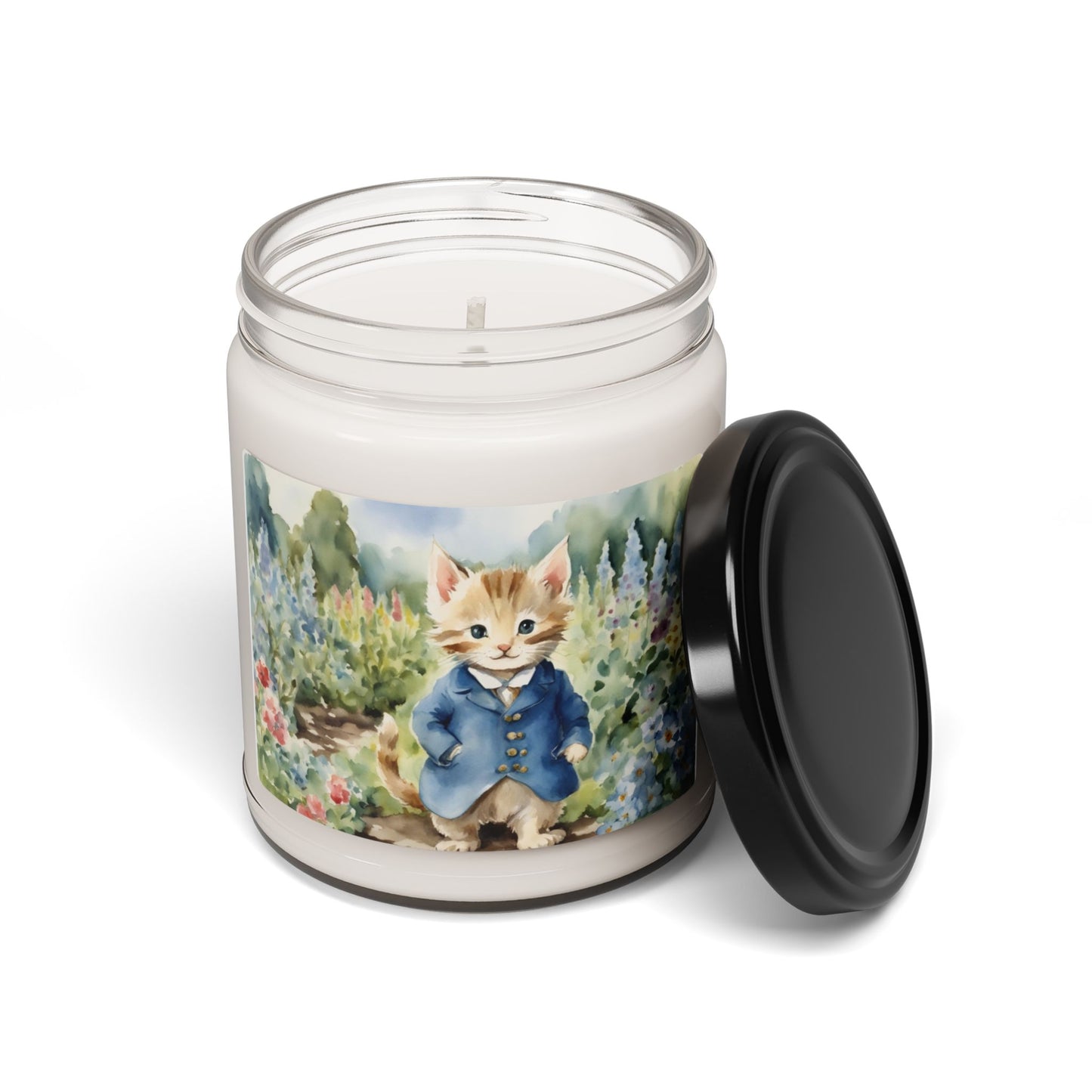 Tom Kitten, Beatrix Potter, Easter, Spring, Scented Soy Candle, 9oz, Literary Candle