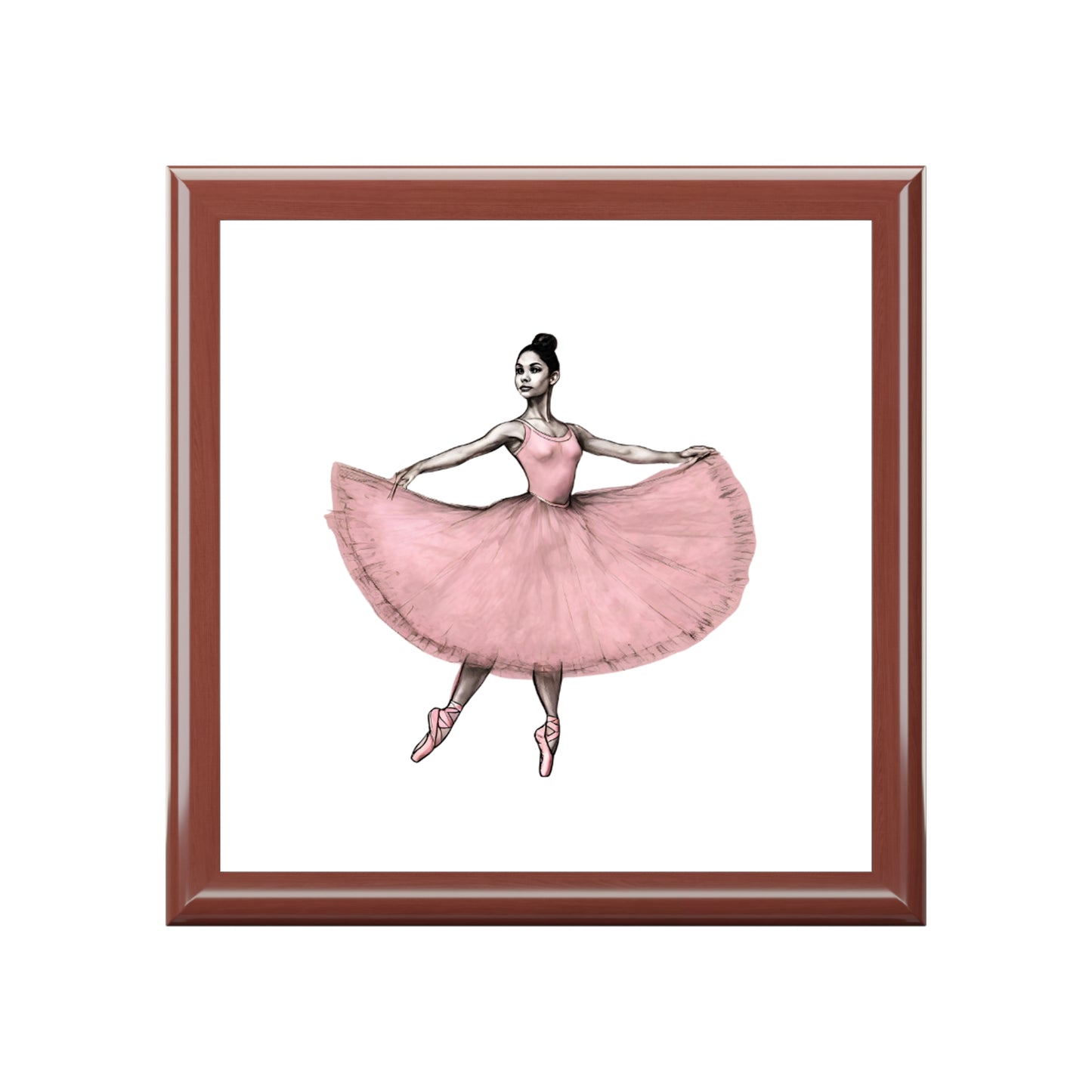 Latina, Hispanic, Ballet, Dancer, Gift, Jewelry Box