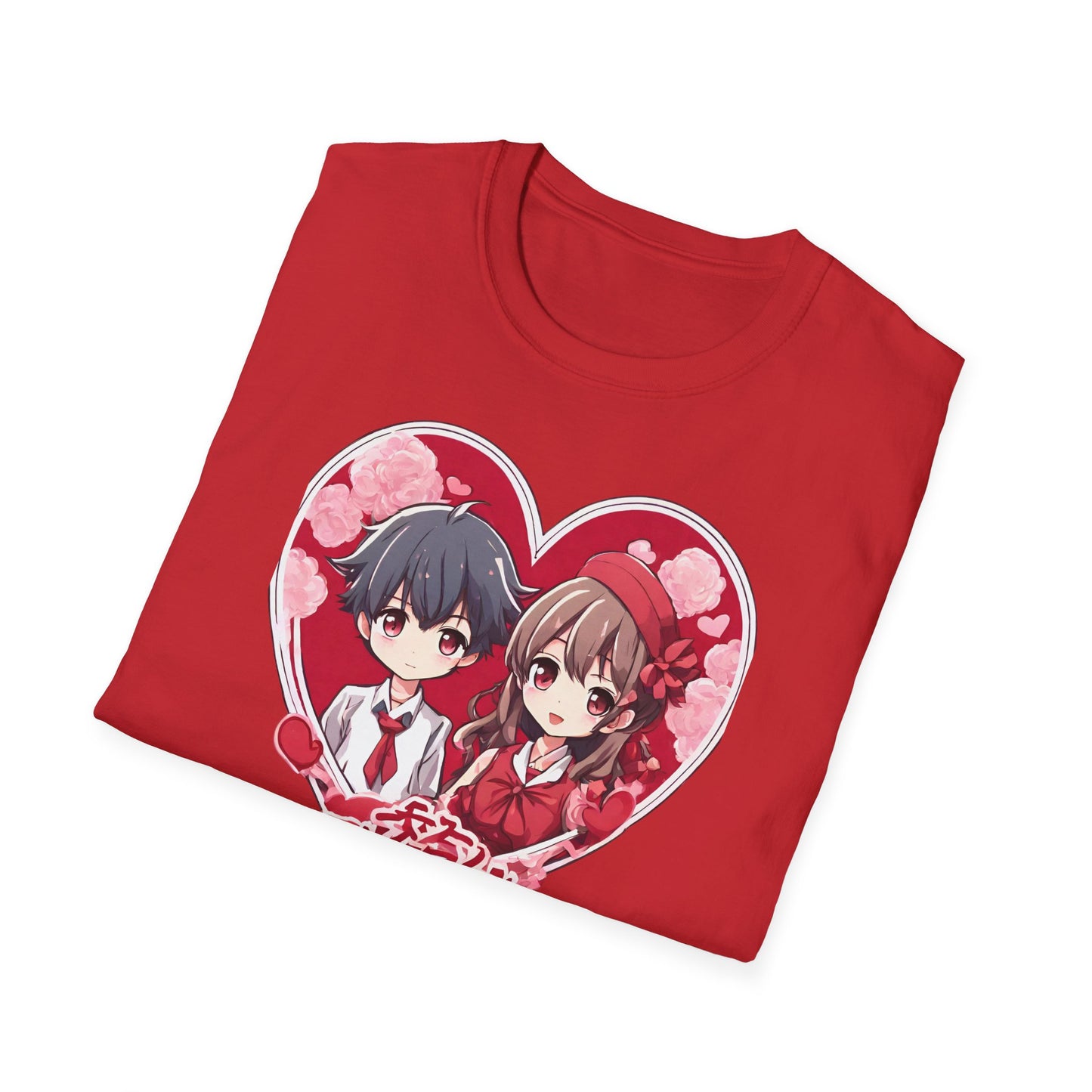 Cute, Kawaii, Valentine, Anime, Japanese, Gift, T-Shirt, Tee