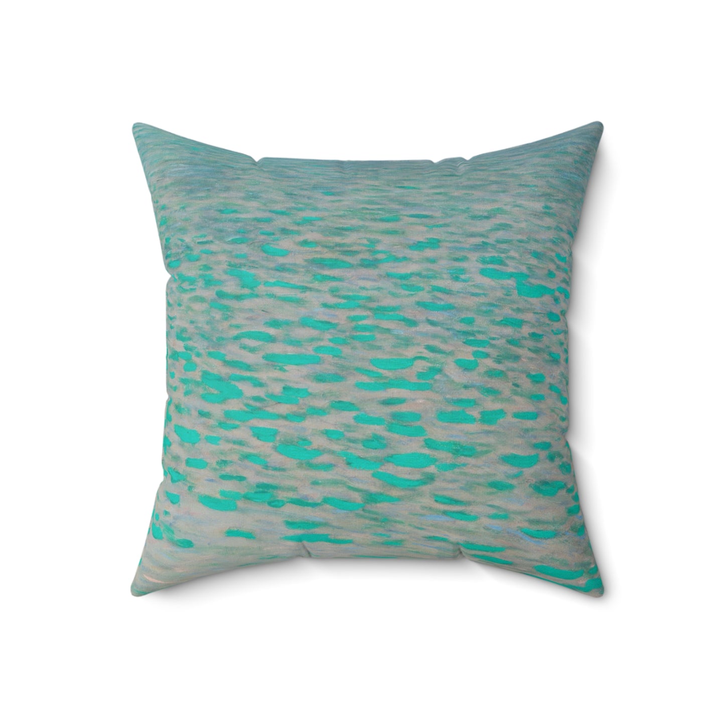 Gustav Klimt, Lake Attersee, Painting, Square Pillow, Water, Painter, Artist, Art, Museum, Gift
