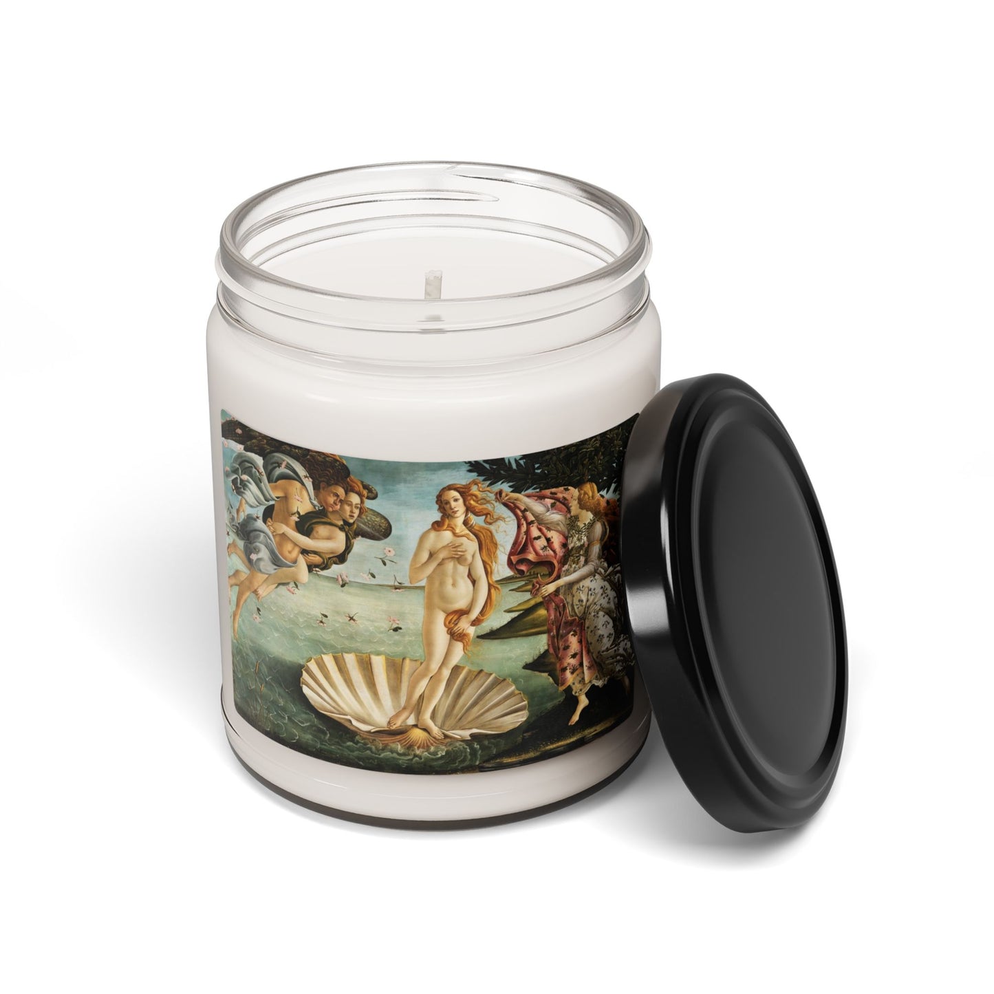Italian Renaissance, Sandro Botticelli's The Birth of Venus, Art, Gift, Scented Soy Candle, 9oz