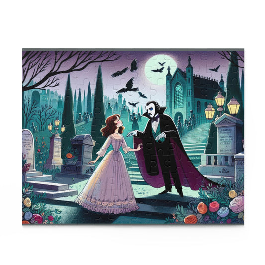 Phantom of the Opera, Gaston Leroux, Literary Puzzle (120, 252, 500-Piece), Educational, Gift, Classroom