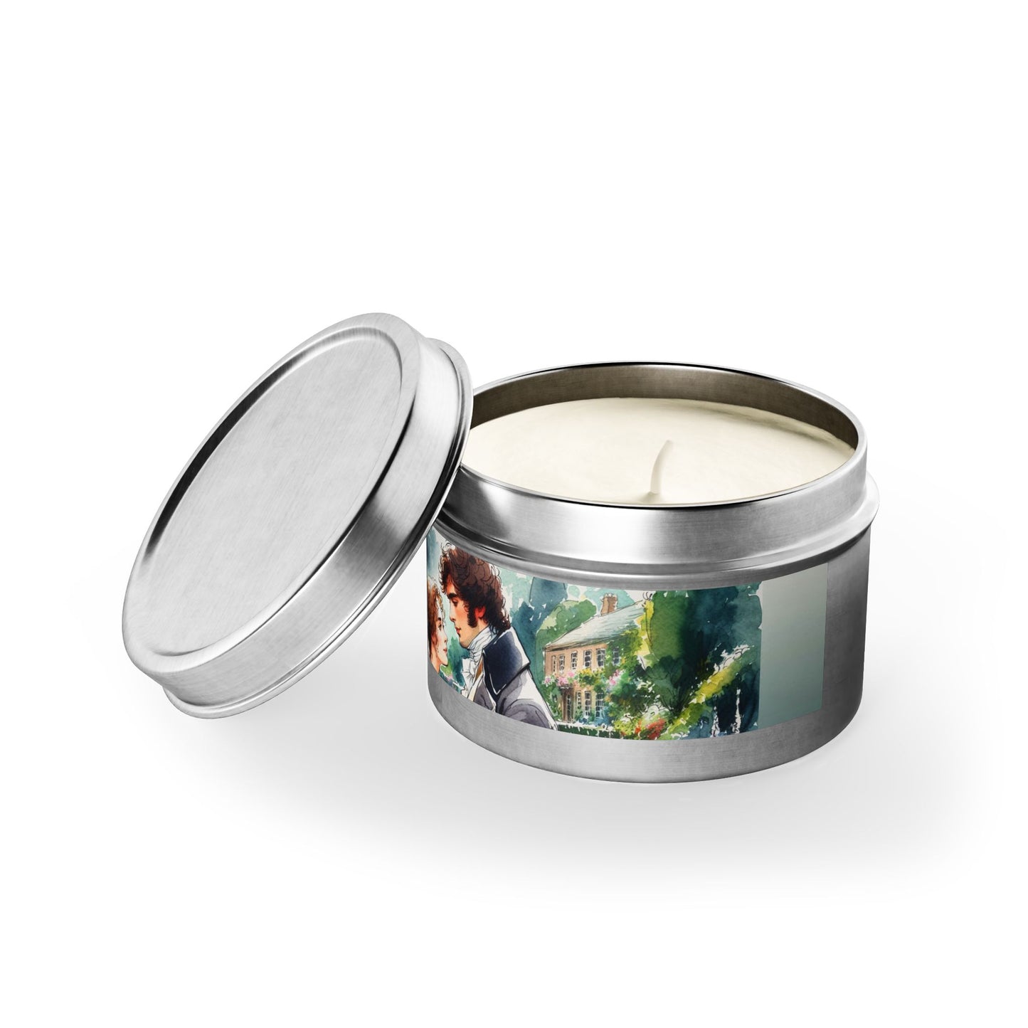 Pride and Prejudice, Regency, Jane Austen, Gift, Mini, Tin Candles, Shower, Wedding, Bridal, Birthday, Five Scent Choices