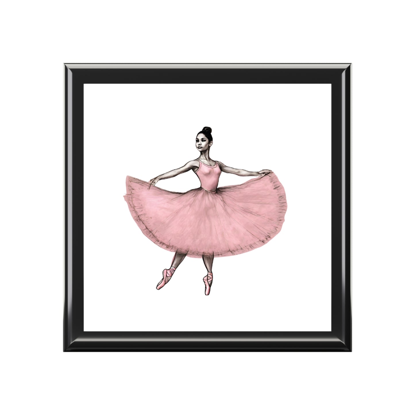 Latina, Hispanic, Ballet, Dancer, Gift, Jewelry Box
