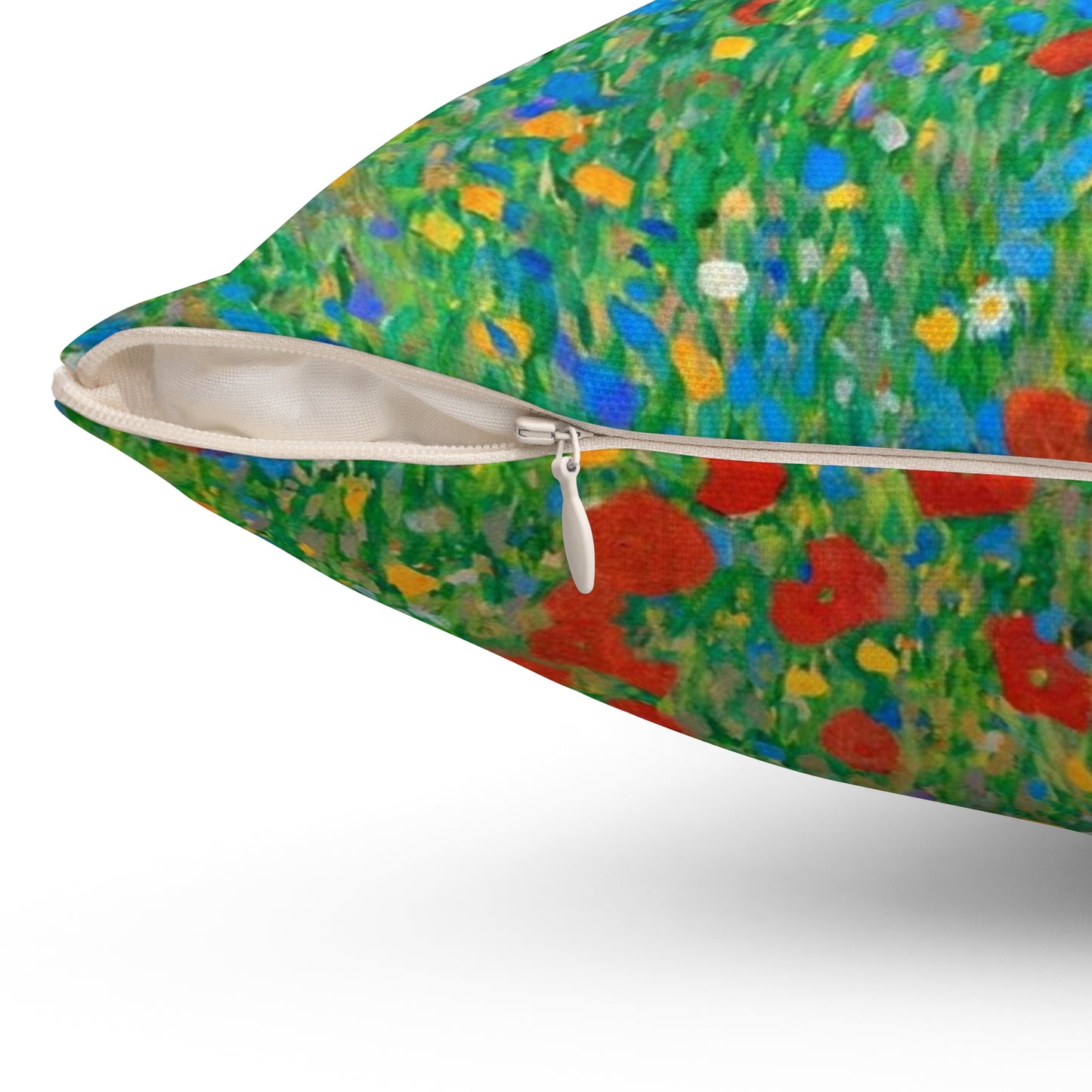 Gustav Klimt, Poppy, Poppies, Square Pillow, Painting, Museum, Painter, Artist, Gift