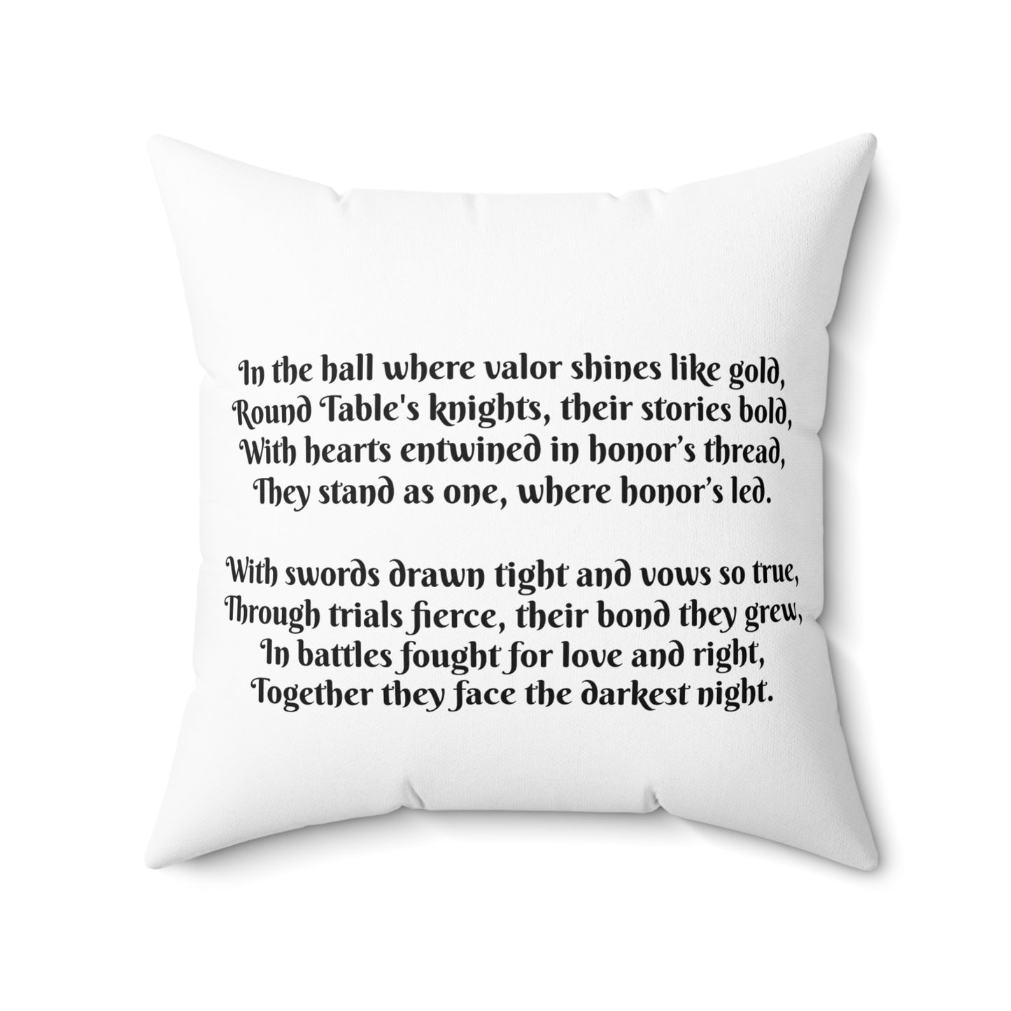 Knights of the Round Table, King Arthur, Camelot, Cushion, Decor, Library, Book Nook, Square Pillow, Gift