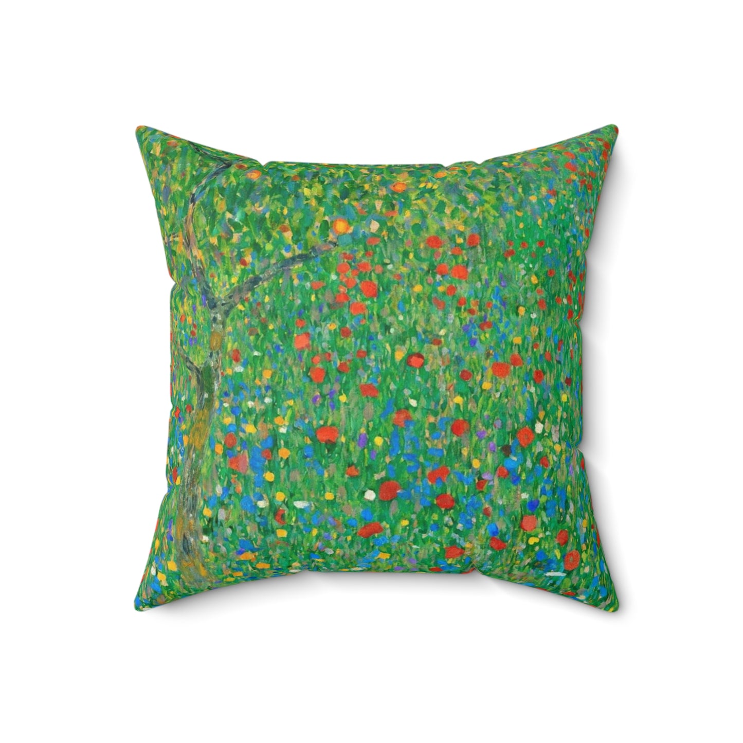 Gustav Klimt, Poppy, Poppies, Square Pillow, Painting, Museum, Painter, Artist, Gift