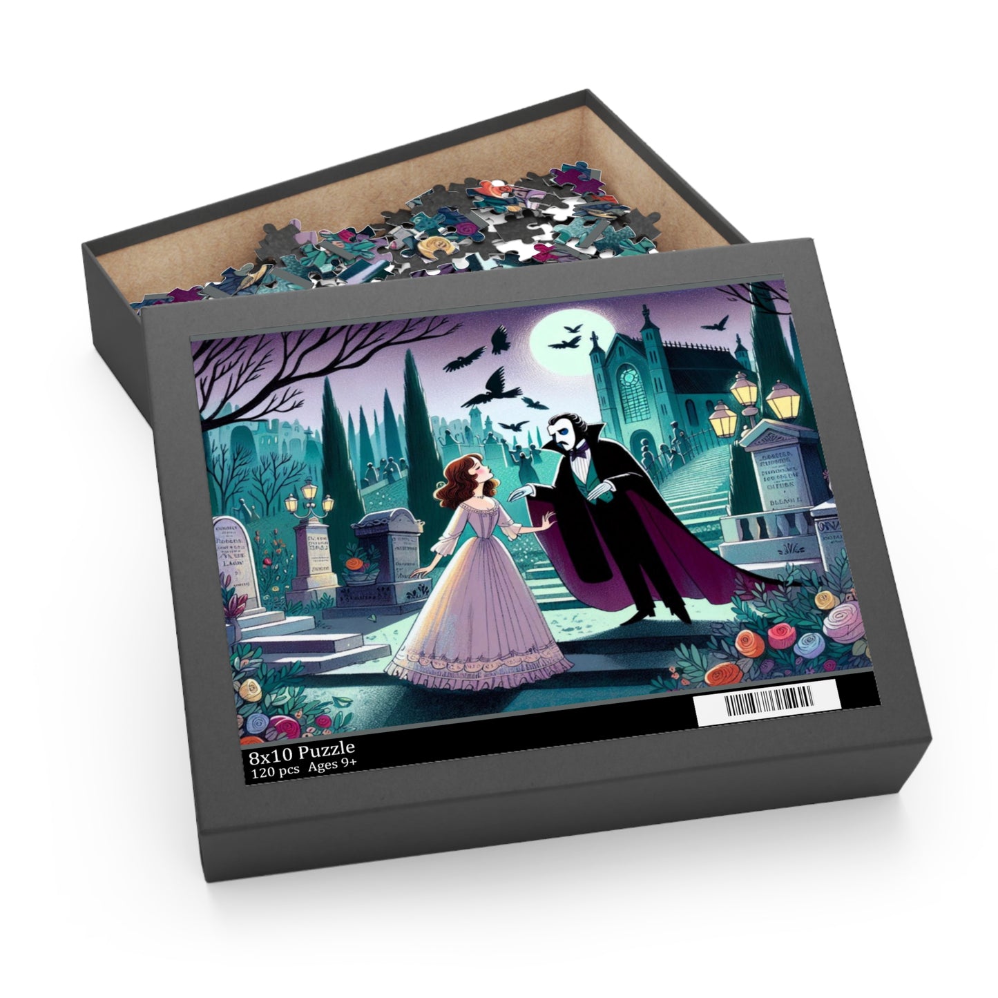 Phantom of the Opera, Gaston Leroux, Literary Puzzle (120, 252, 500-Piece), Educational, Gift, Classroom