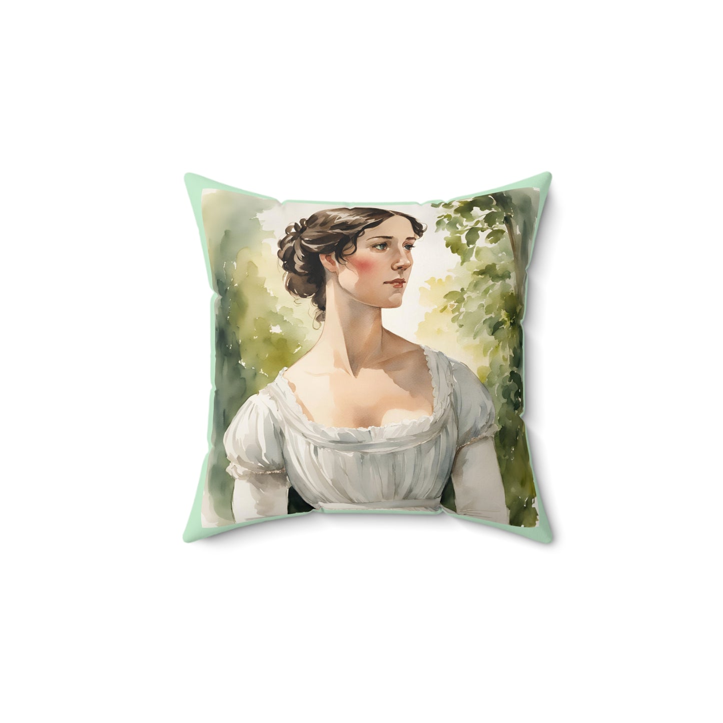 Literary Pillow, Pride and Prejudice, Austenite, Jane Austen, Regency, Elizabeth, Darcy, Cushion, Home Decor, Reading Nook, Gift for Book