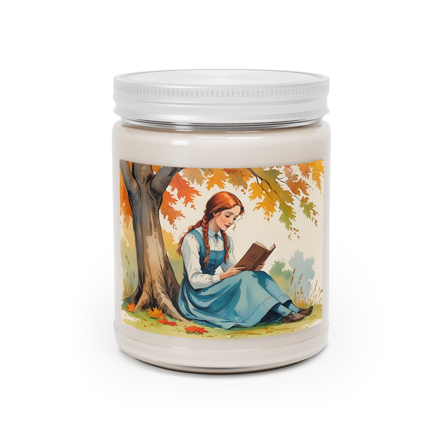 Literary Candle, Anne of Green Gables, Home Decor Gift, Autumn Vibes Candle, Spice Pumpkin Scent, Lucy Maud Montgomery Candle, 9oz Soy