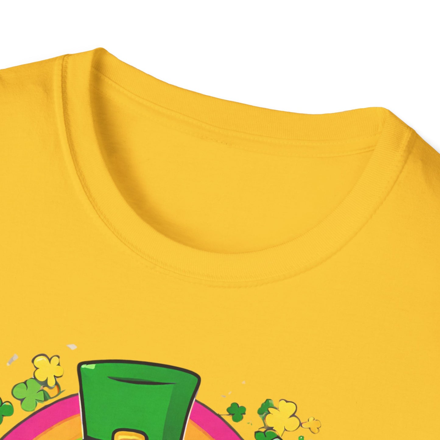 Cute Kawaii St Patrick's Day Softstyle T-Shirt, Tee