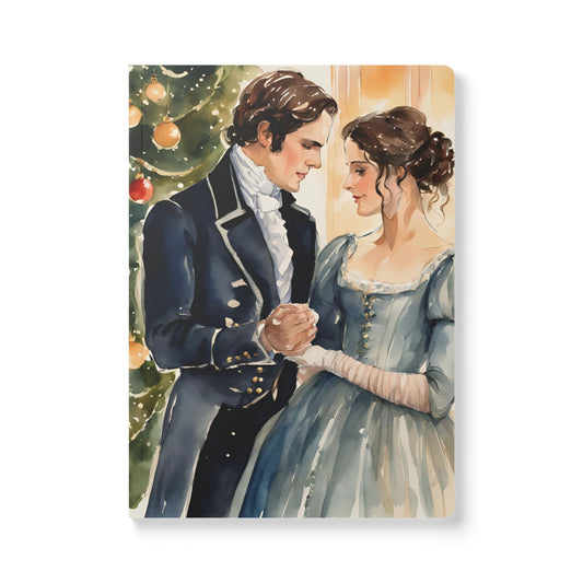 Jane Austen, Pride and Prejudice, Darcy, Elizabeth, Austenite, Regency, Gift, Diary, Notebook, Stationery, Softcover Journal