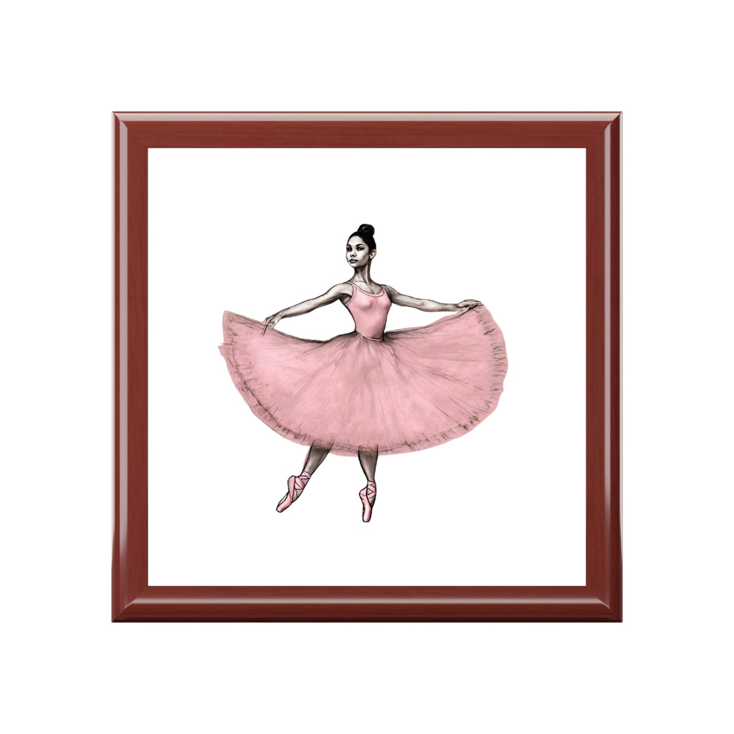 Latina, Hispanic, Ballet, Dancer, Gift, Jewelry Box