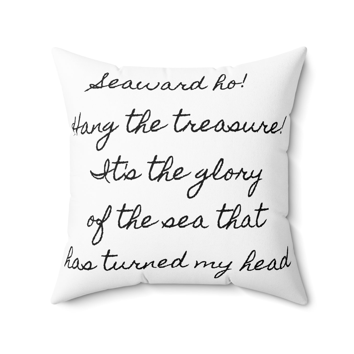 Spun Polyester Square Pillow