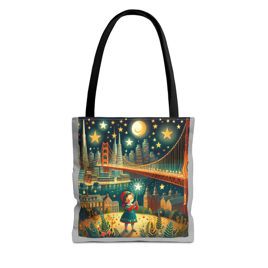 San Francisco, California, Twinkle Twinkle Little Star, Nursery Rhyme, Tote Bag, Book, School, Library, Travel