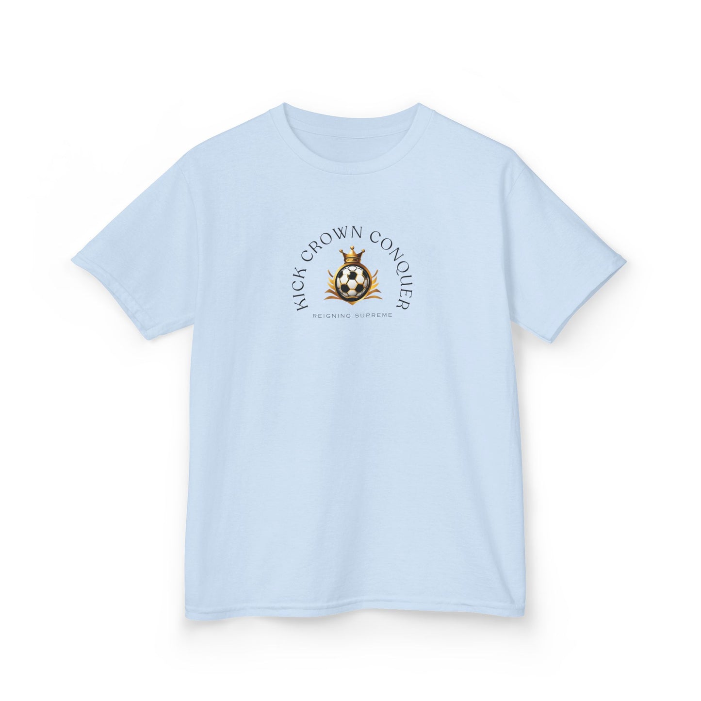 Kid, Child, Soccer Shirt, Soccer Ball Tee, Soccer Team, Gift, Soccer Royal, Soccer Princess, Soccer Crown, Kids Heavy Cotton™ Tee