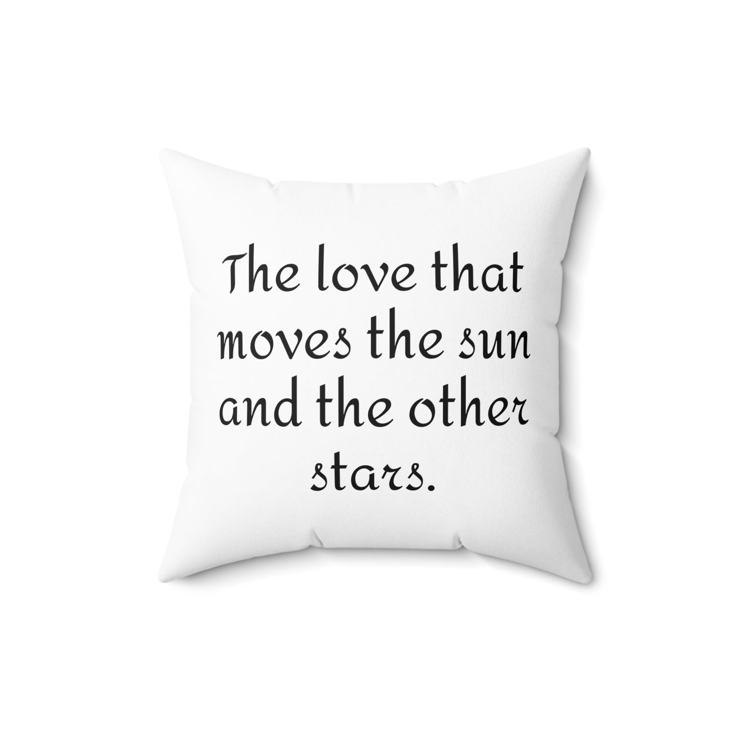 Literary Square Pillow, Dante Beatrice, Dante's Inferno, Divine Comedy, Florence, Library, Book Nook, Home Decor, Reading Nook Pillow, Gift