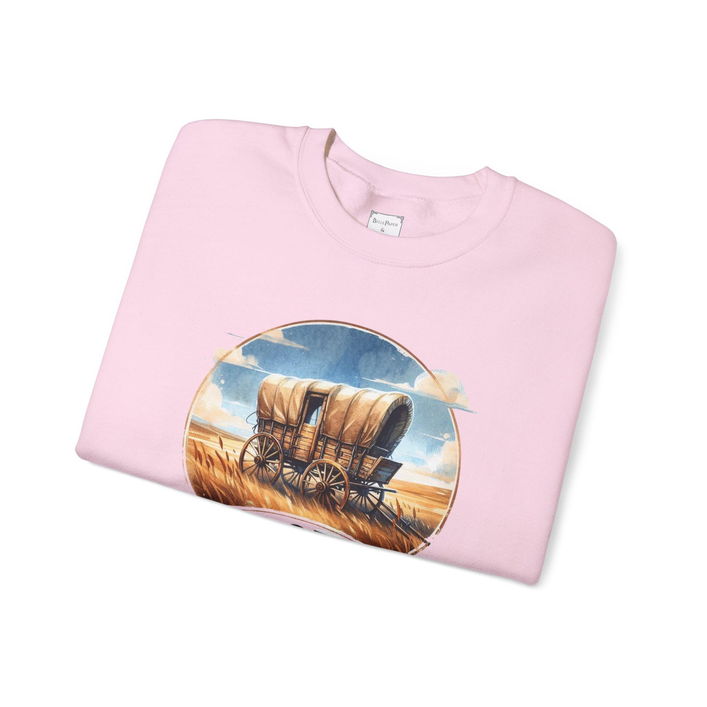 Got Prairie Vibes Crewneck Sweatshirt - Cozy Casual Wear, Apparel for Prairie Lovers, Ideal for Gift & Walnut Grove, Laura Ingalls Wilder