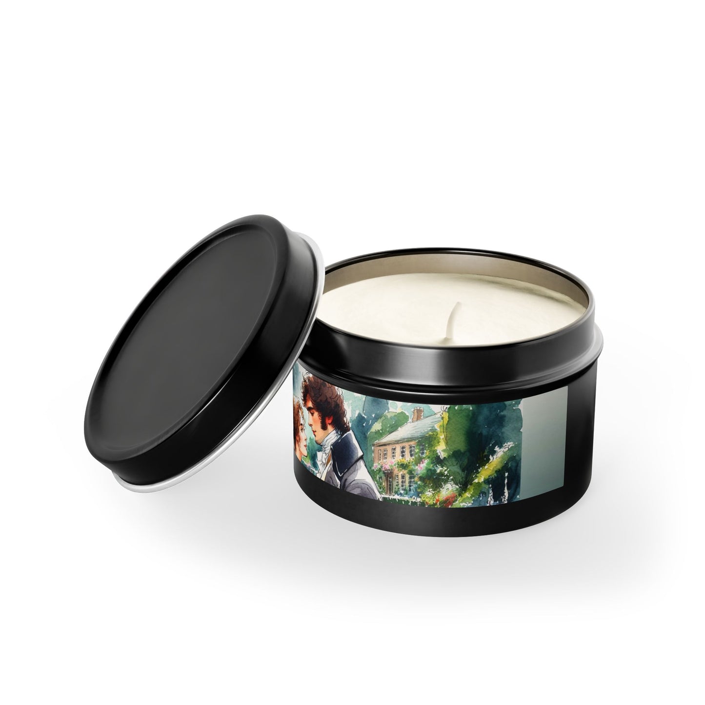 Pride and Prejudice, Regency, Jane Austen, Gift, Mini, Tin Candles, Shower, Wedding, Bridal, Birthday, Five Scent Choices