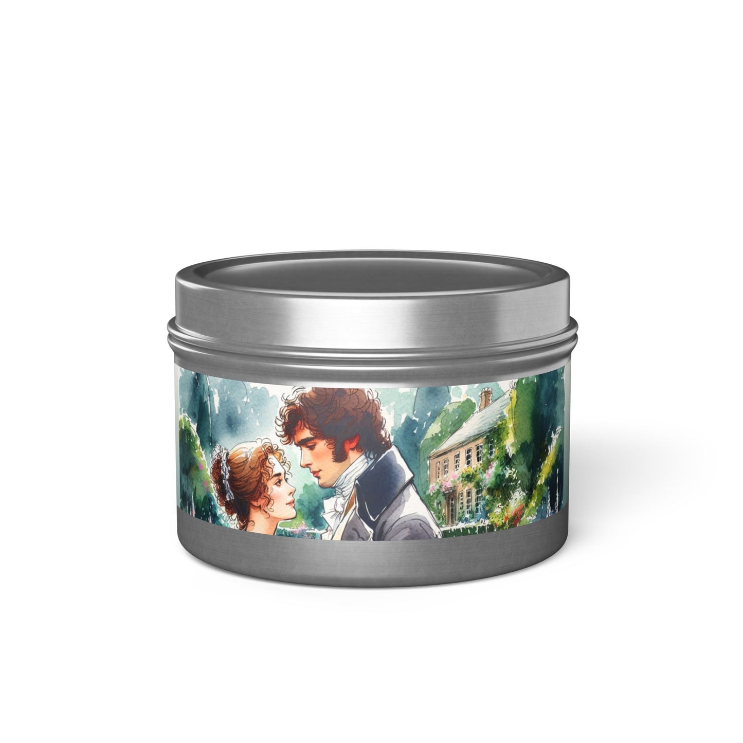 Pride and Prejudice, Regency, Jane Austen, Gift, Mini, Tin Candles, Shower, Wedding, Bridal, Birthday, Five Scent Choices