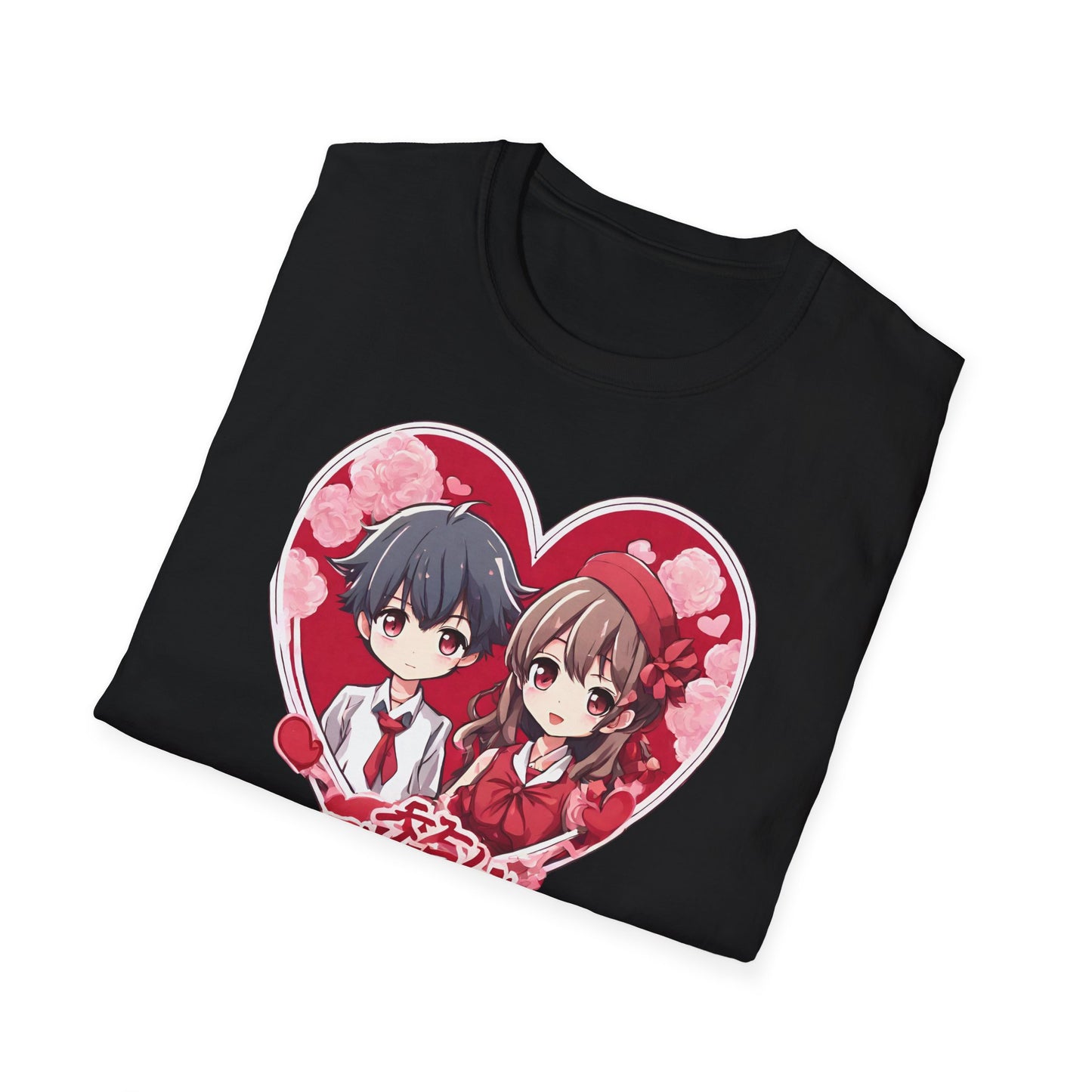 Cute, Kawaii, Valentine, Anime, Japanese, Gift, T-Shirt, Tee