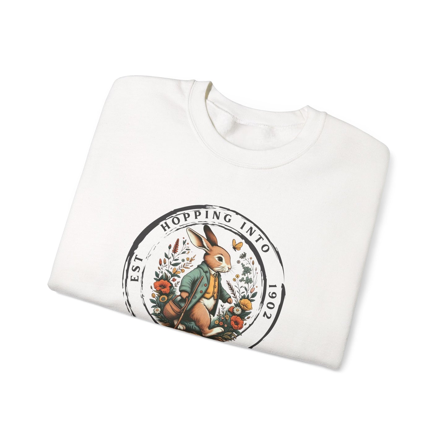 Peter Rabbit Vintage Style Crewneck Sweatshirt - Easter Spring Gift, Beatrix Potter Inspired Shirt, T-Shirt