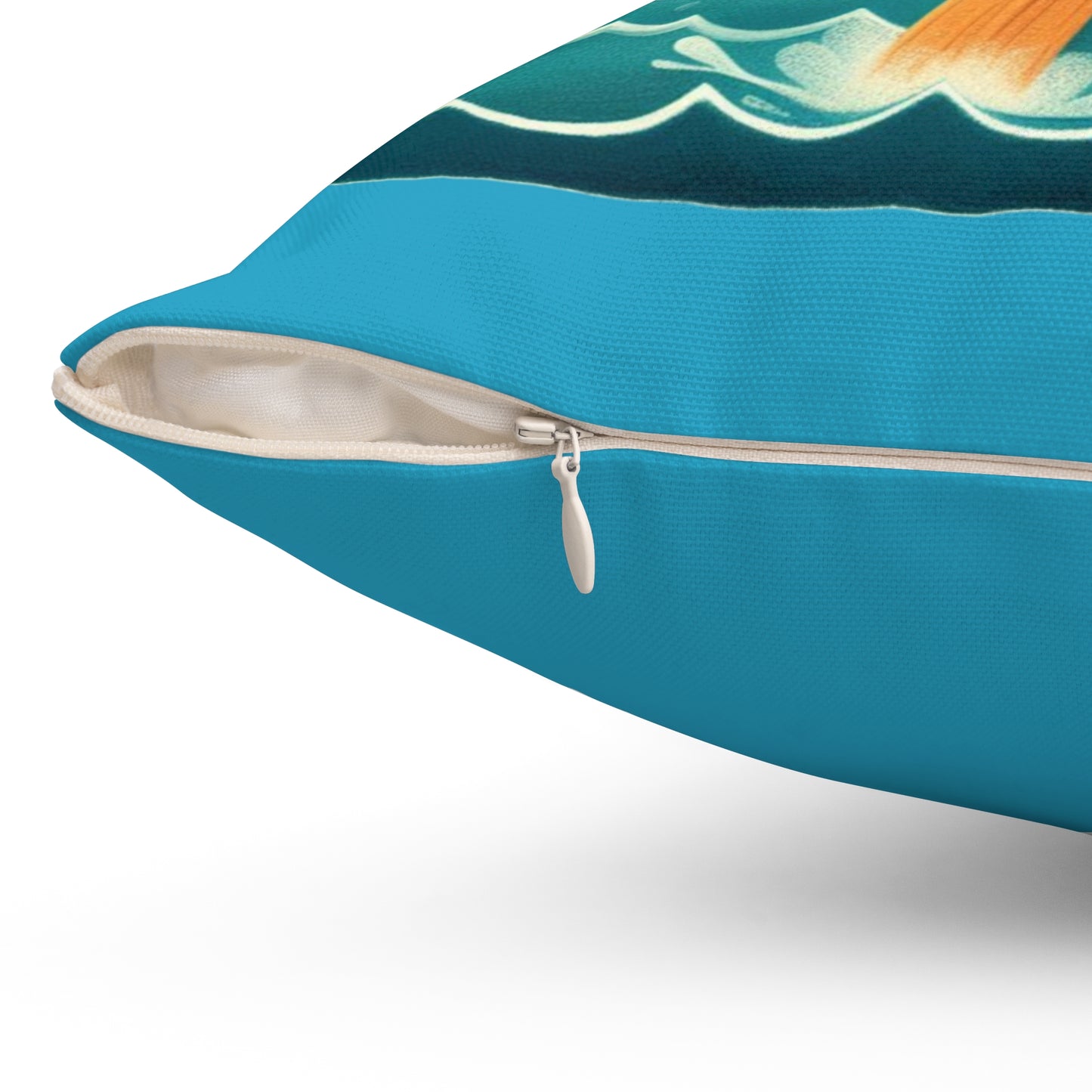 Row Row Your Boat, Nursery Rhyme, Square Pillow, Library, Book Nook, Reading Corner