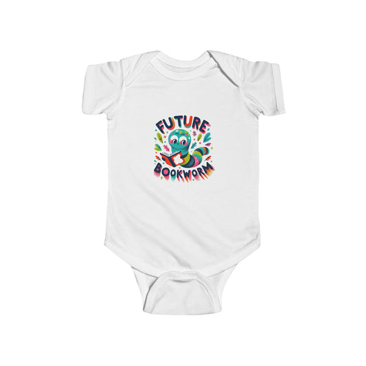 Future Bookworm Infant Bodysuit, Cute Baby Clothes, Newborn Gift, Literacy Celebration, Baby Shower Present, Toddler Apparel