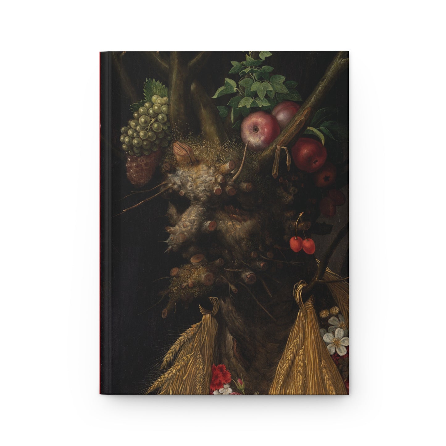 Gothic, Renaissance,  Giuseppe Arcimboldo, Four Seasons in One Head, Grotesque, Hardcover Journal Matte
