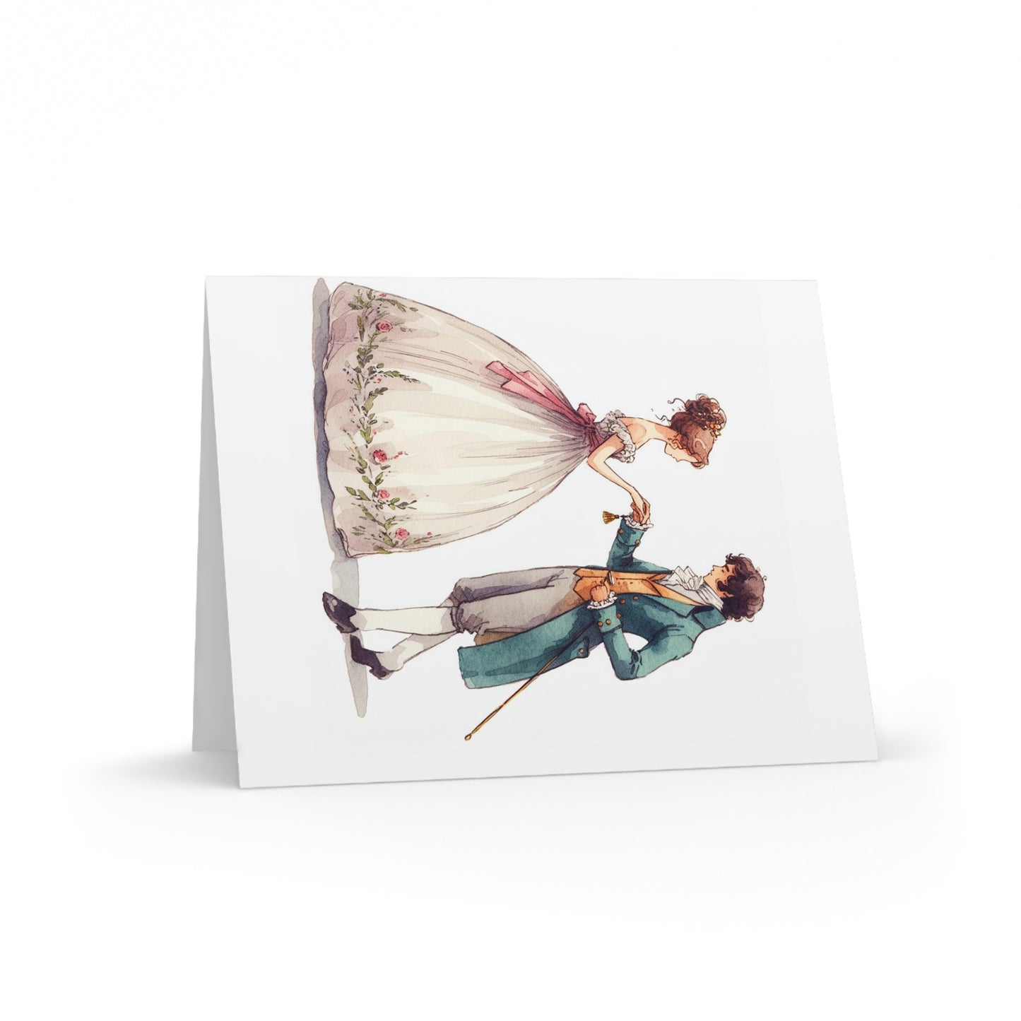 Regency, Pride and Prejudice, Darcy, Elizabeth, Cards, (8, 16, and 24 pcs), Invitation, Birthday, Wedding, Bridal, Shower, Gift, Stationery
