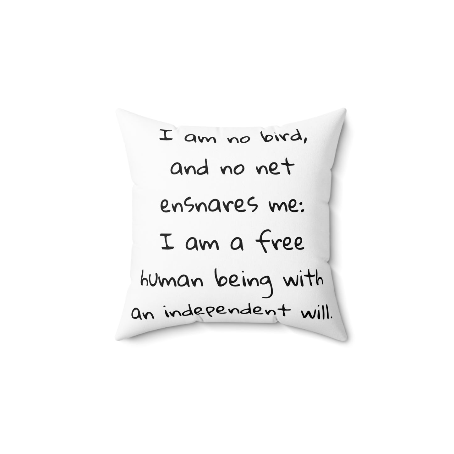 Jane Eyre, Charlotte Bronte, Book, Victorian, Gothic, Square, Pillow, Bedding, Home Decor, Book Nook, Library, Librarian, Gift