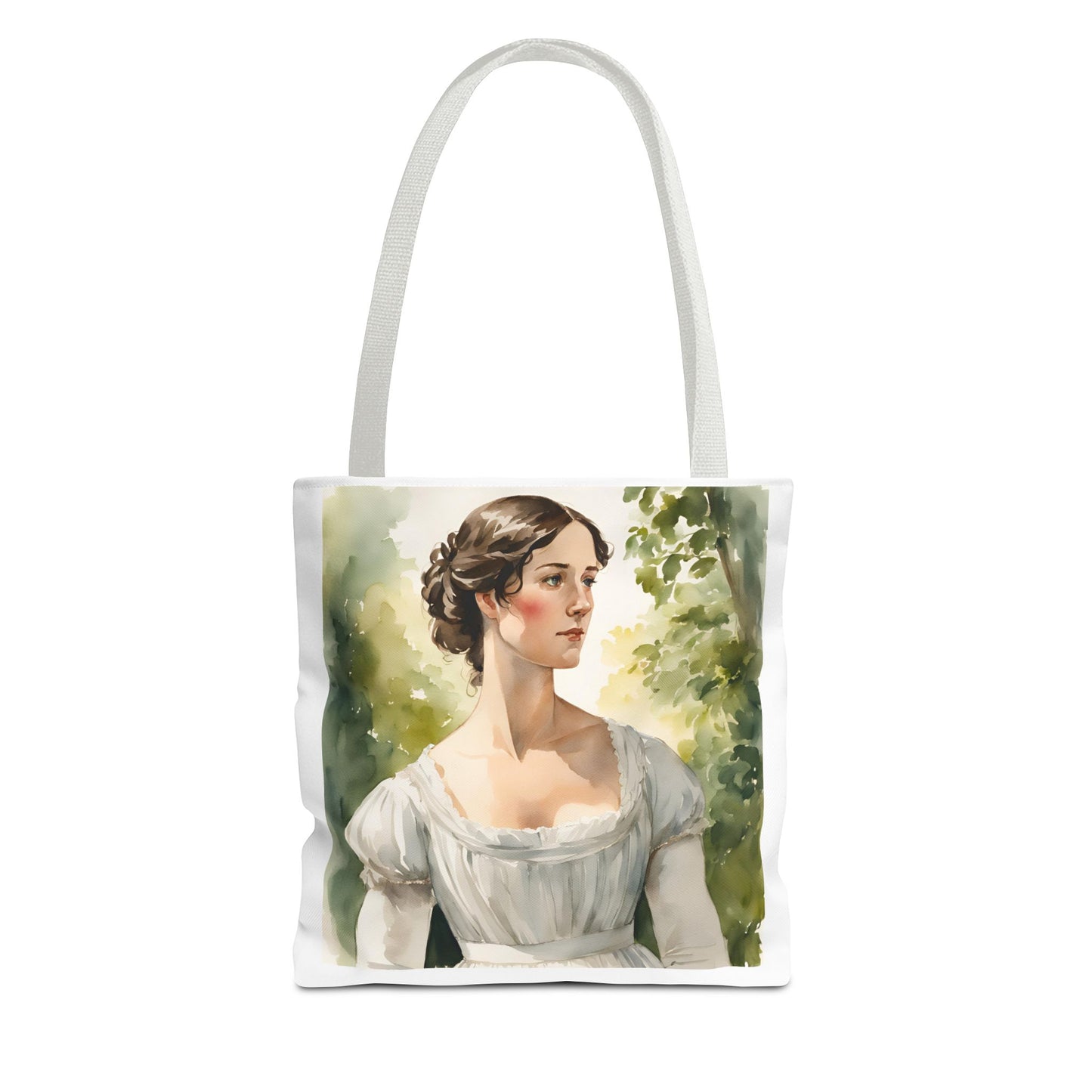 Pride and Prejudice Tote Bag, Darcy and Elizabeth Library Accessories, Book Lover's Gift, Jane Austen Bag, Literary Reading Tote,