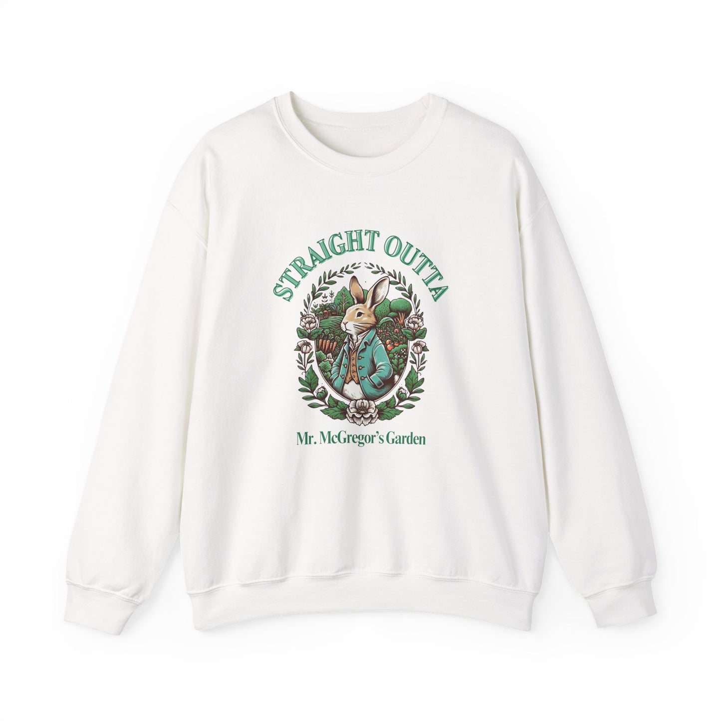 Peter Rabbit Vintage Style Crewneck Sweatshirt - Beatrix Potter Gift Unisex Shirt, Classic Sweatshirt, Retro Jumper, Cozy Pullover, Winter