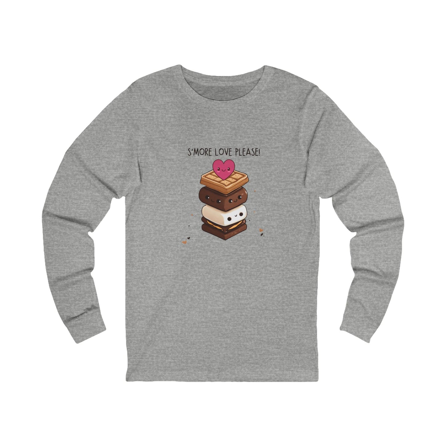 Cute Kawaii S'More Camping Valentine Sweatshirt