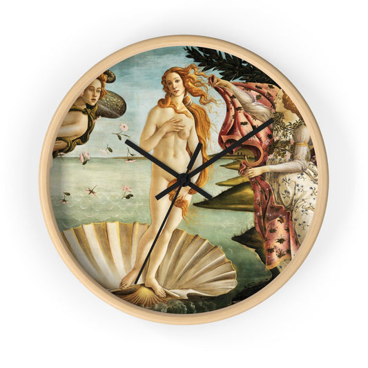 Italian, Renaissance, Sandro Botticelli, Birth of Venus, Gift, Wall Clock