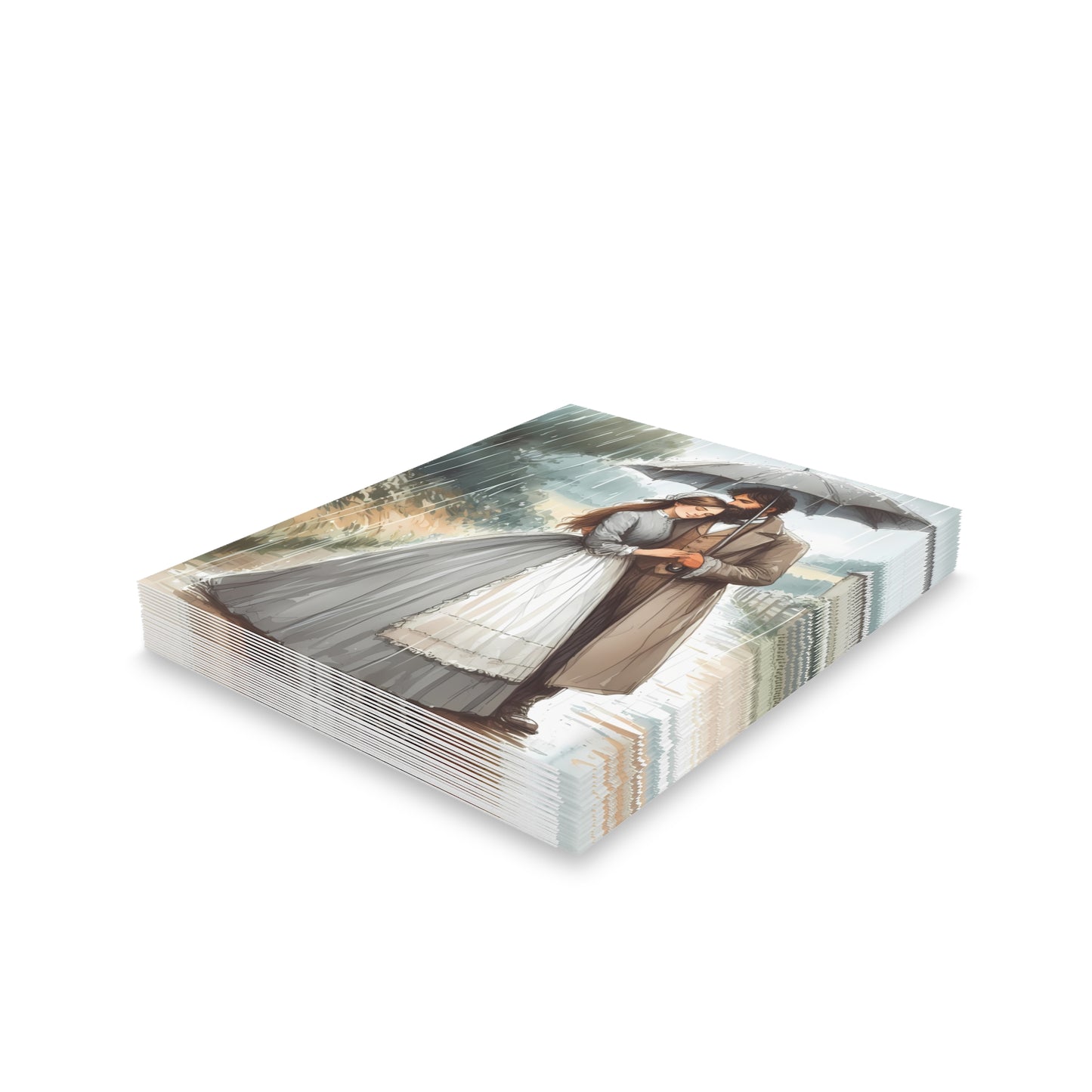 Little Women, Louisa May Alcott, Greeting cards (8, 16, and 24 pcs), Stationery, Writer, Reader, Literature, Gift, Blank