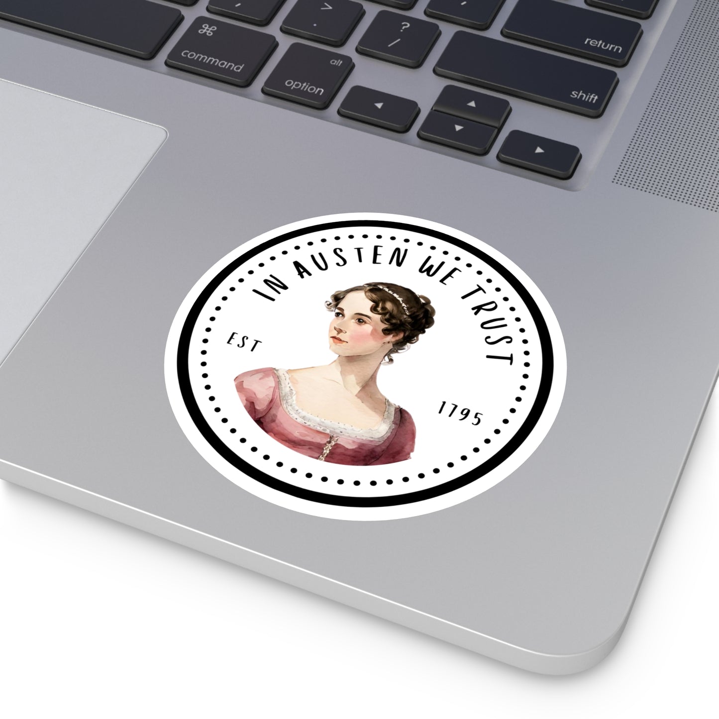 Jane Austen, Austenite, Regency, Round Stickers, Indoor, Outdoor