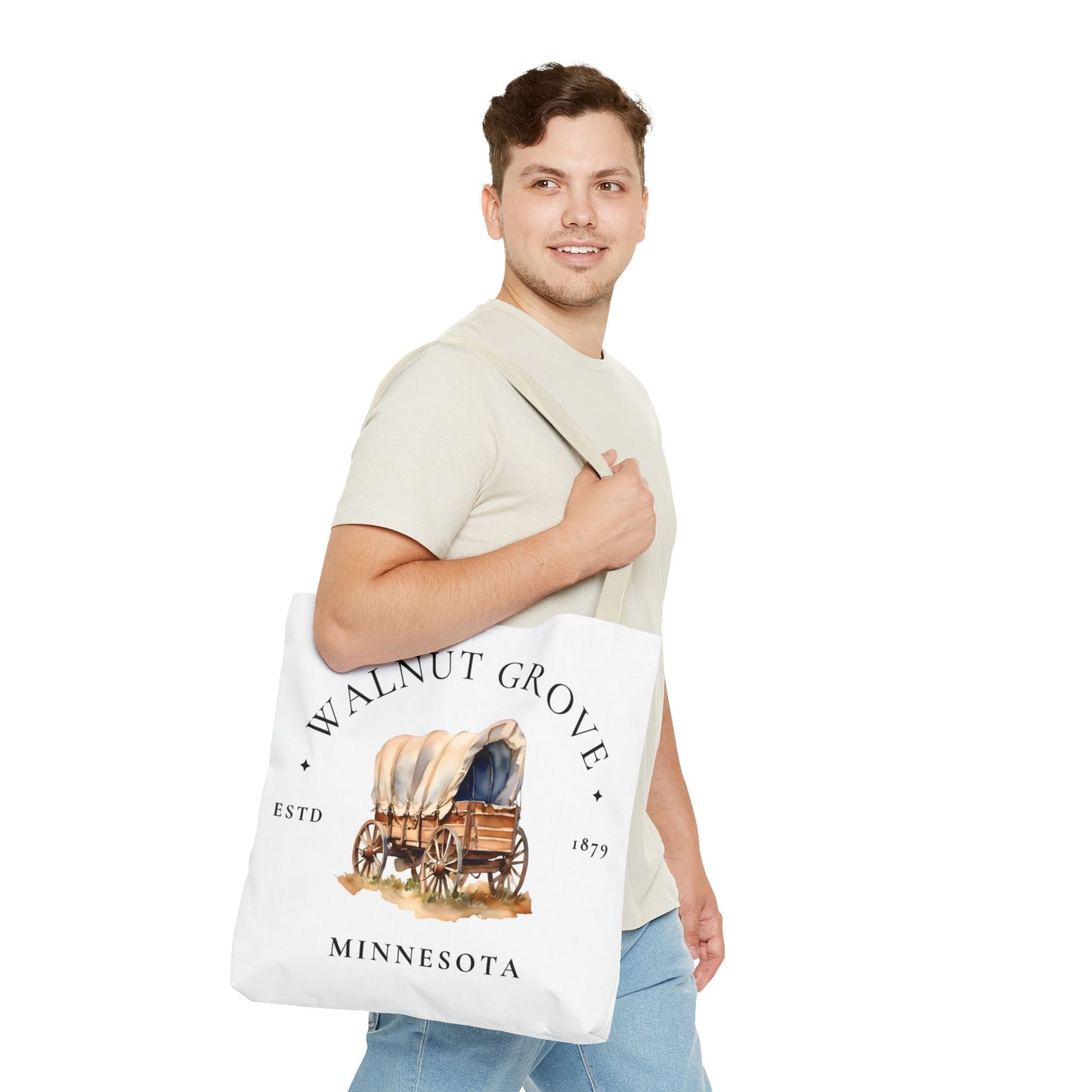 Little House on the Prairie, Laura Ingalls Wilder, Walnut Grove, Tote Bag, Book Bag, School, Library, Book Club