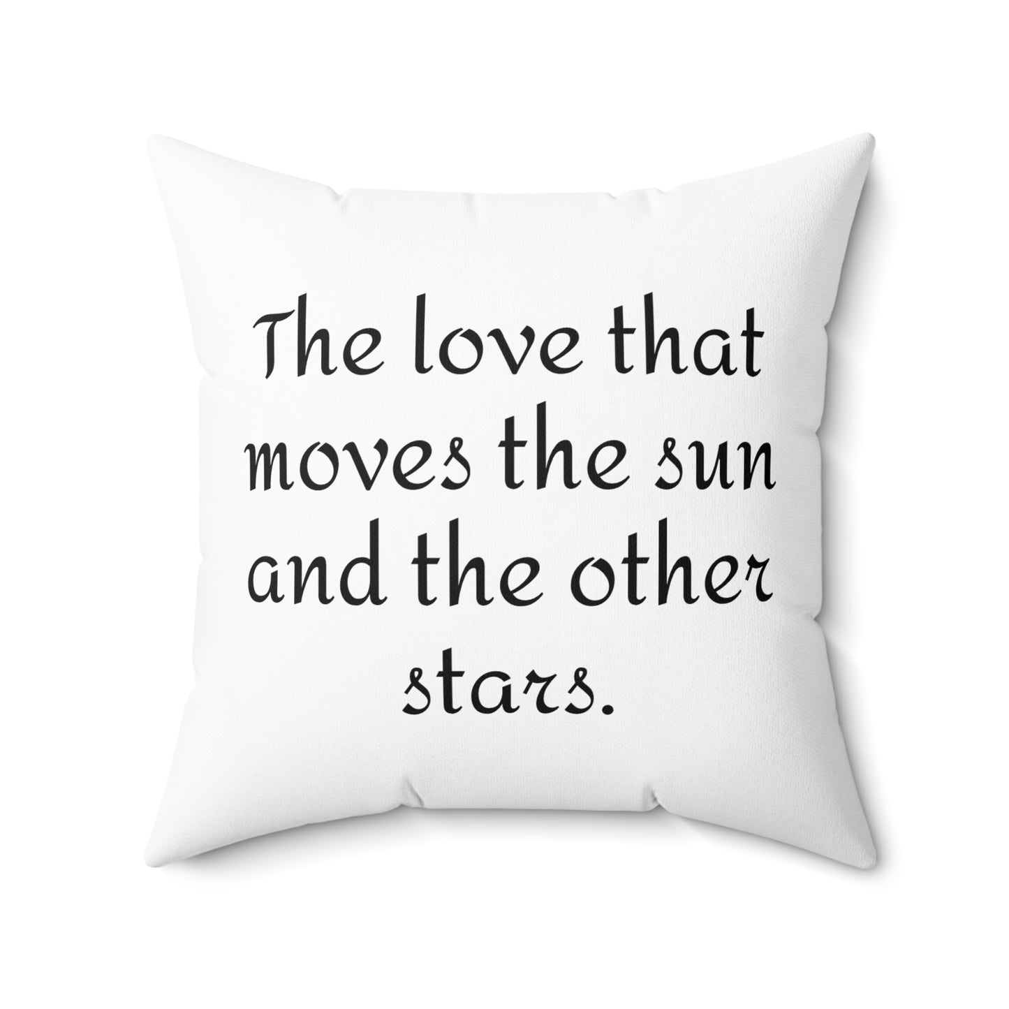 Literary Square Pillow, Dante Beatrice, Dante's Inferno, Divine Comedy, Florence, Library, Book Nook, Home Decor, Reading Nook Pillow, Gift
