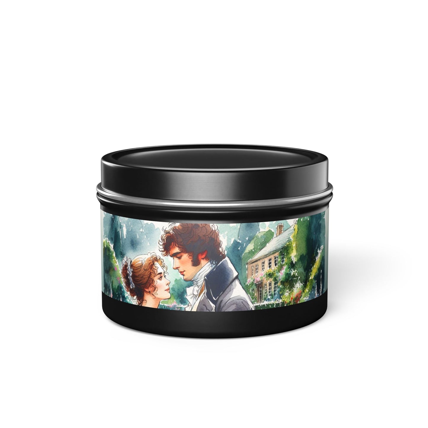 Pride and Prejudice, Regency, Jane Austen, Gift, Mini, Tin Candles, Shower, Wedding, Bridal, Birthday, Five Scent Choices