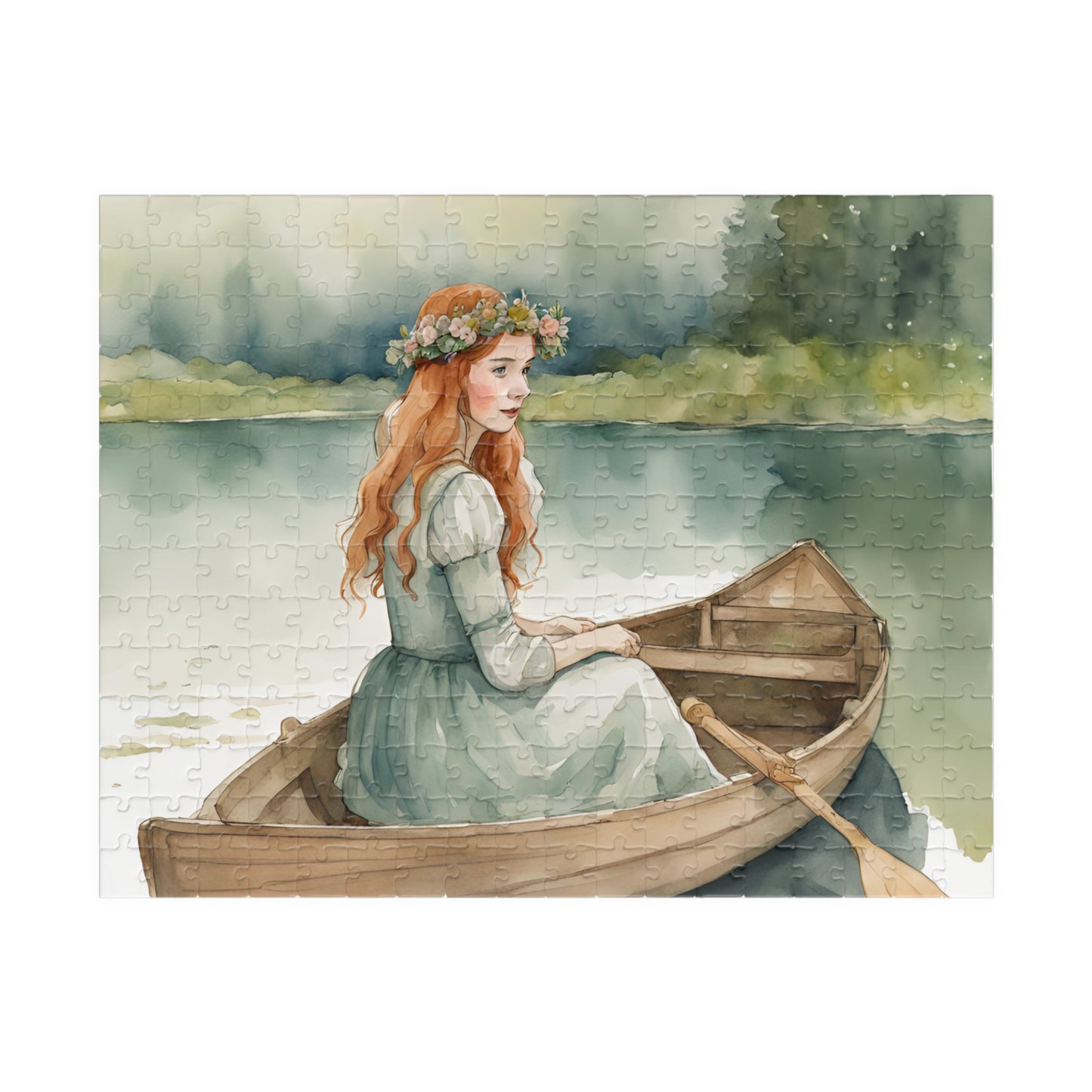 Puzzle Game - Anne of Green Gables - Lucy Maud Montgomery - Gift - 110, 252 piece, Lady of Shalott, Mindfulness Activity, Jigsaw, Brain