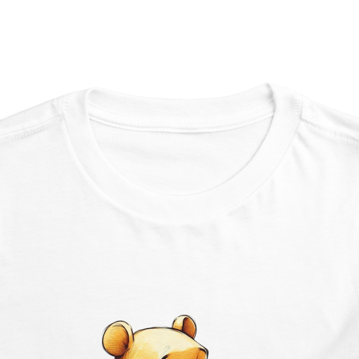 Winnie the Pooh Toddler Tee, Cute Bear Shirt for Kids, Birthday Gift, Playtime Outfit, Nursery Apparel, Animal Lover Top, Short Sleeve