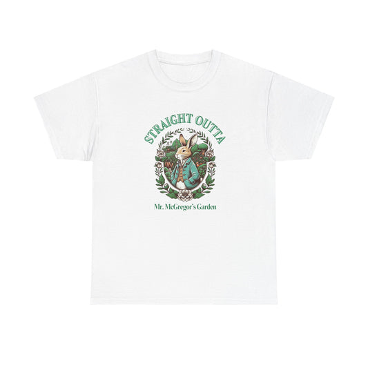 Peter Rabbit Vintage Style Unisex Cotton Tee - Beatrix Potter Apparel Gift, T-Shirt, Bunny Lover Shirt, Classic Character Top, Retro Graphic