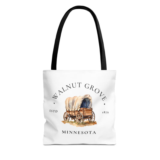 Prairie Life Tote Bag - Laura Ingalls Wilder Vintage Style Eco-Friendly Shopping Bag, Gift for Nature Lovers, Everyday Tote, Travel Bag,