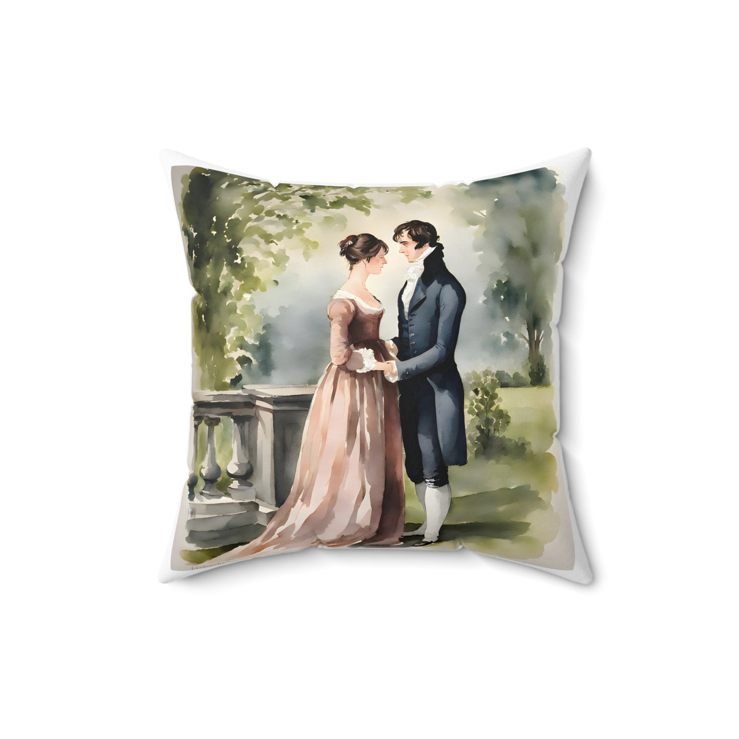 Pride and Prejudice, Jane Austen, Austenite, Regency, British, Literature, BookTok, Gift,  Elizabeth Bennett, Mr. Darcy, Regency, Pillow